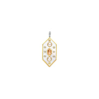 Ti Sento - Women's Geometric Mother of Pearl Pendant