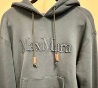 Maxmara - Pre-loved Women's Agre Logo Cotton Blend Hooded Jersey