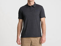 ROARK Bless Up Polo Shirt in black - men's shirt