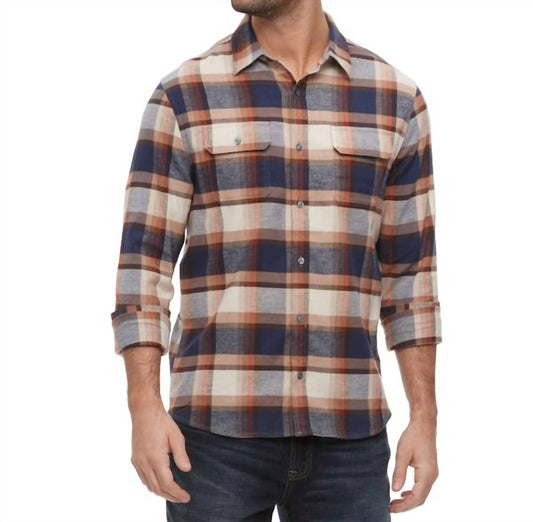 Flags & Anthem - Peters Long Sleeve Flannel Shirt