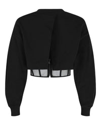 Alexander Mcqueen - Layered Cropped Sweatshirt