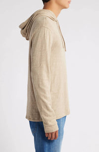 Atm - Men's Slub Jersey Long Sleeve Hoodie