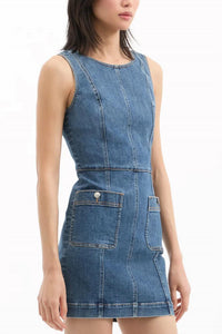 Veronica Beard - Zaire Denim Mini Dress