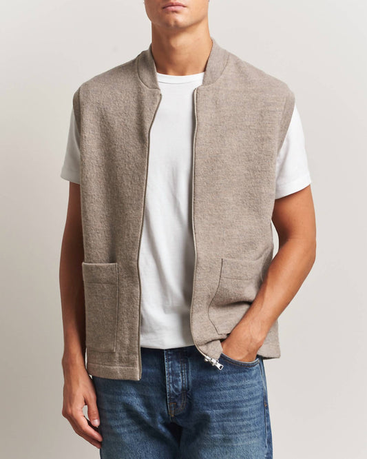 Nn07 - Boiled Wool Vest
