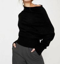 Brochu Walker - Lori Cashmere Off Shoulder Sweater