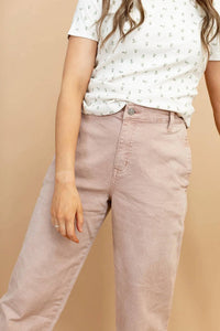 Flying Monkey - Revie High Rise And Cropped Ankle Length Barrel Jeans