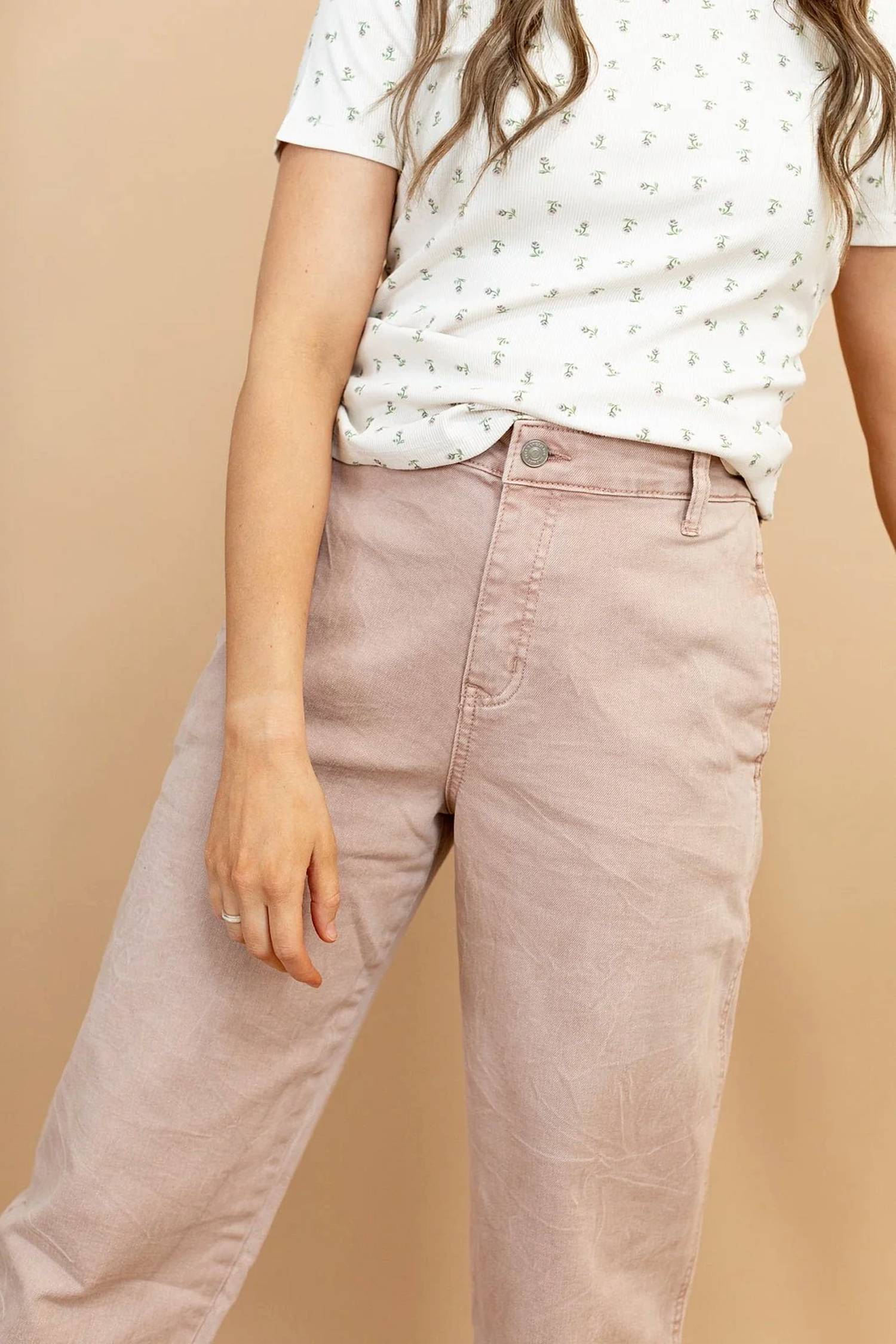 Flying Monkey - Revie High Rise And Cropped Ankle Length Barrel Jeans