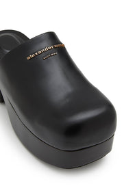 Alexander Wang - Women's Zoe 85 Mm Leather Platform Clog