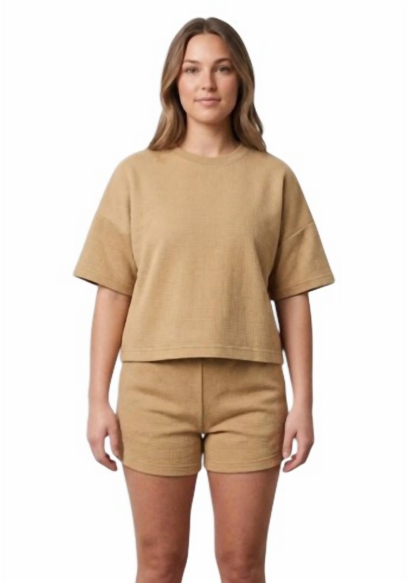 La Miel - Two Piece Short & Short Sleeve Top
