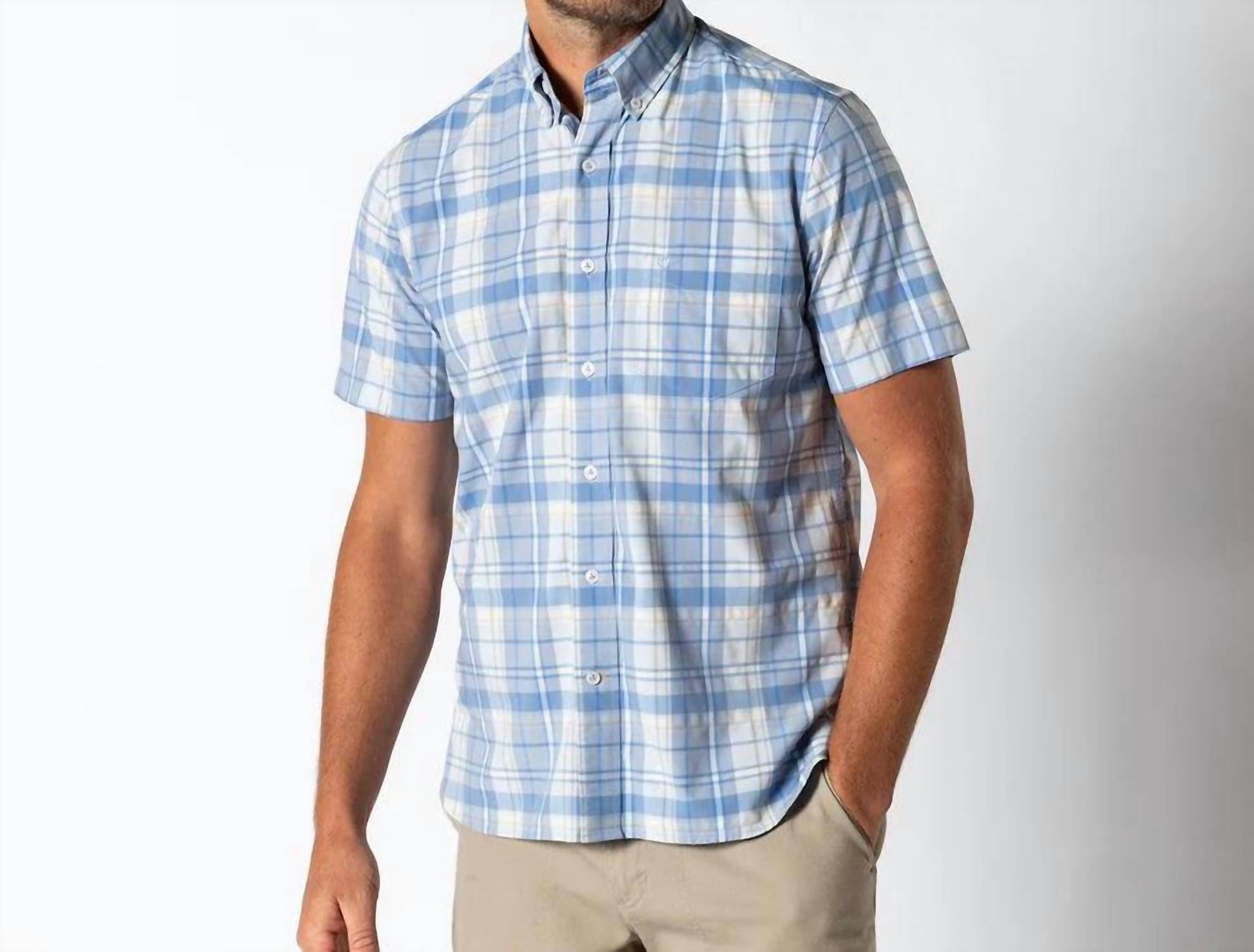 Duck Head - Marina Plaid Short Sleeve Sport Shirt