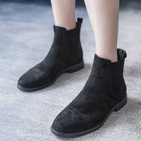 Bussola - Women's Peytin Suede Chelsea Boots