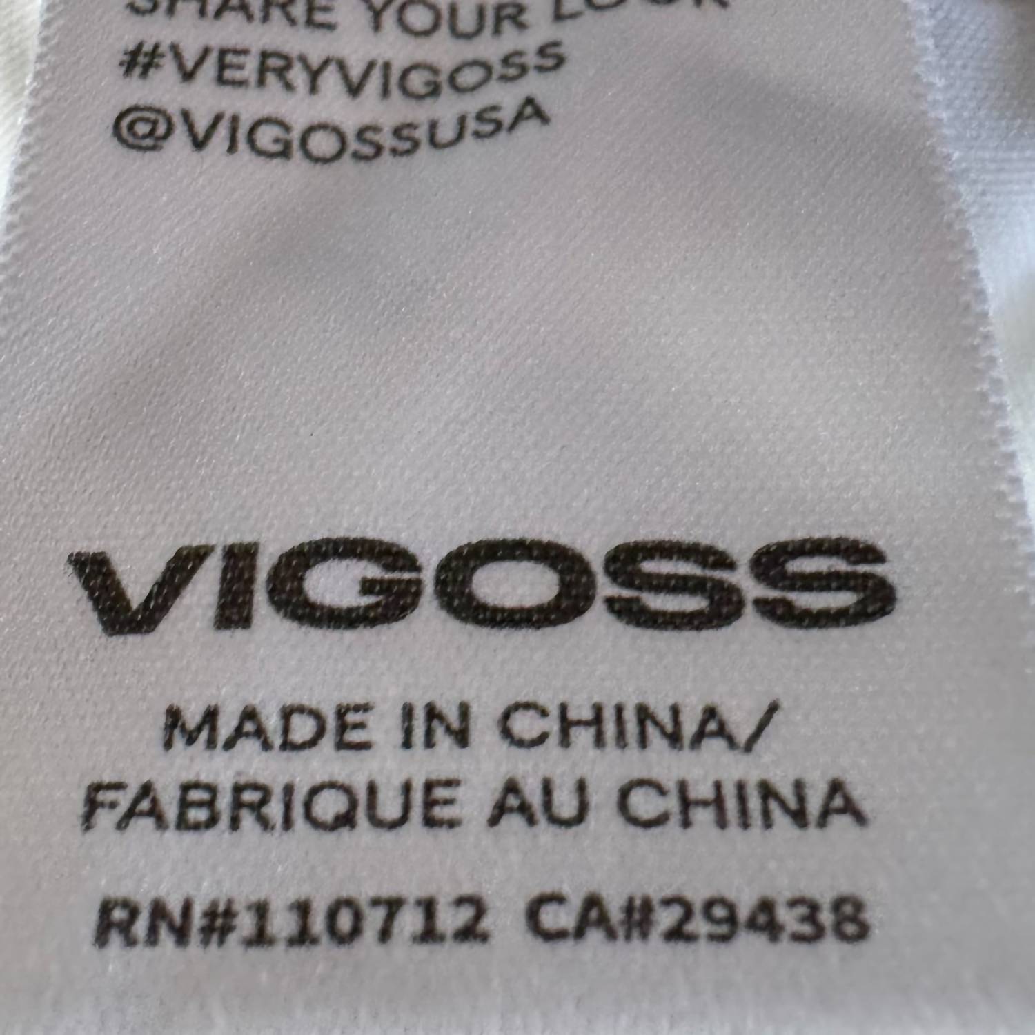Vigoss - Ace High Rise Straight Jeans