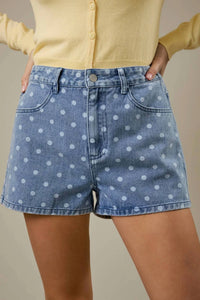 Sunday Edition - High Waist Polka Dot Shorts