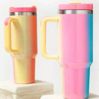 Wall To Wall - Vertical Rainbow 40 Oz Stainless Steel Insulated Tumbler