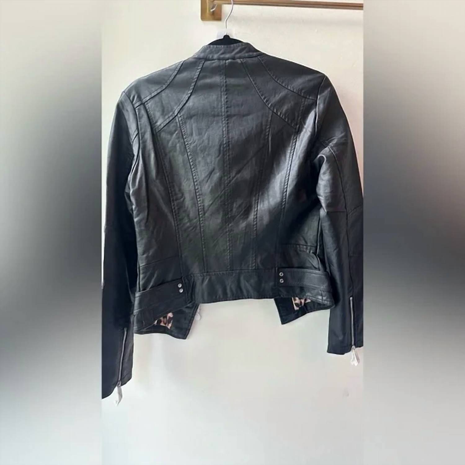 Coalition La - WOMEN'S MOTO VEGAN LEATHER JACKET