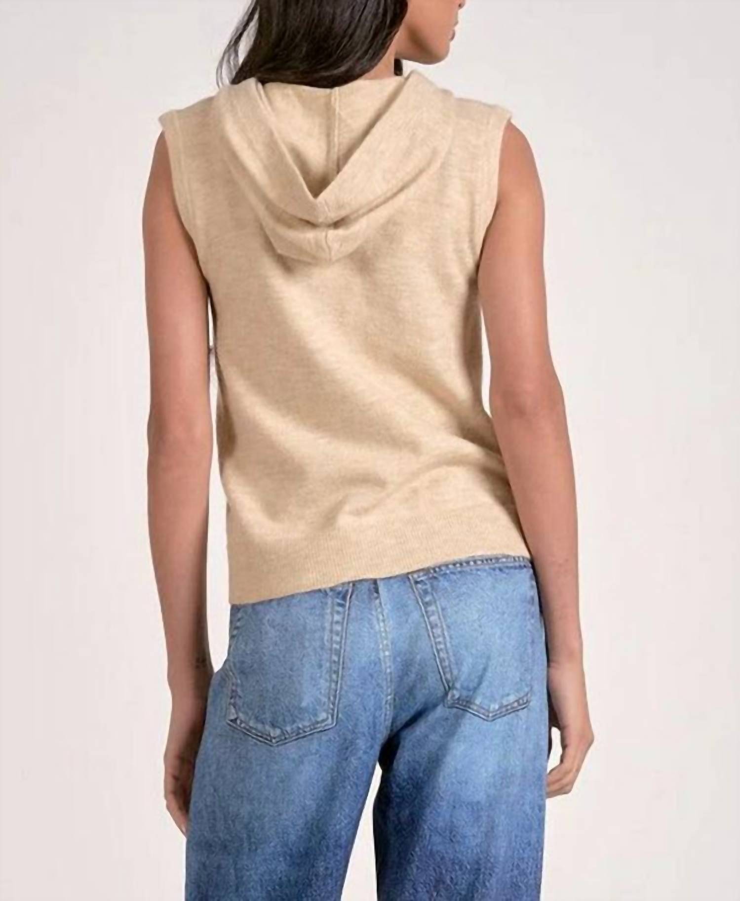 Elan - Bridgette Sleeveless Hoodie