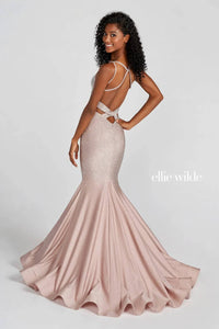 Ellie Wilde - Beaded Mermaid Prom Gown