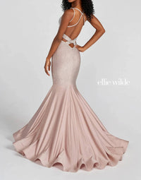 Ellie Wilde - Beaded Mermaid Prom Gown