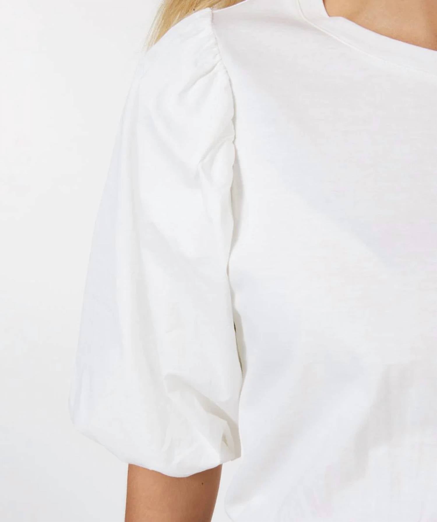 Esqualo - Odelia Blouson Sleeve T-shirt
