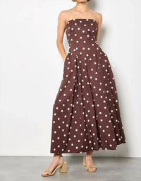 Apricot - Bardo Polka Dot Jumpsuit