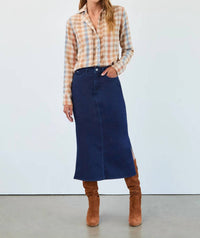 Fdj - Long-Sleeve Fringed Gauze Shirt