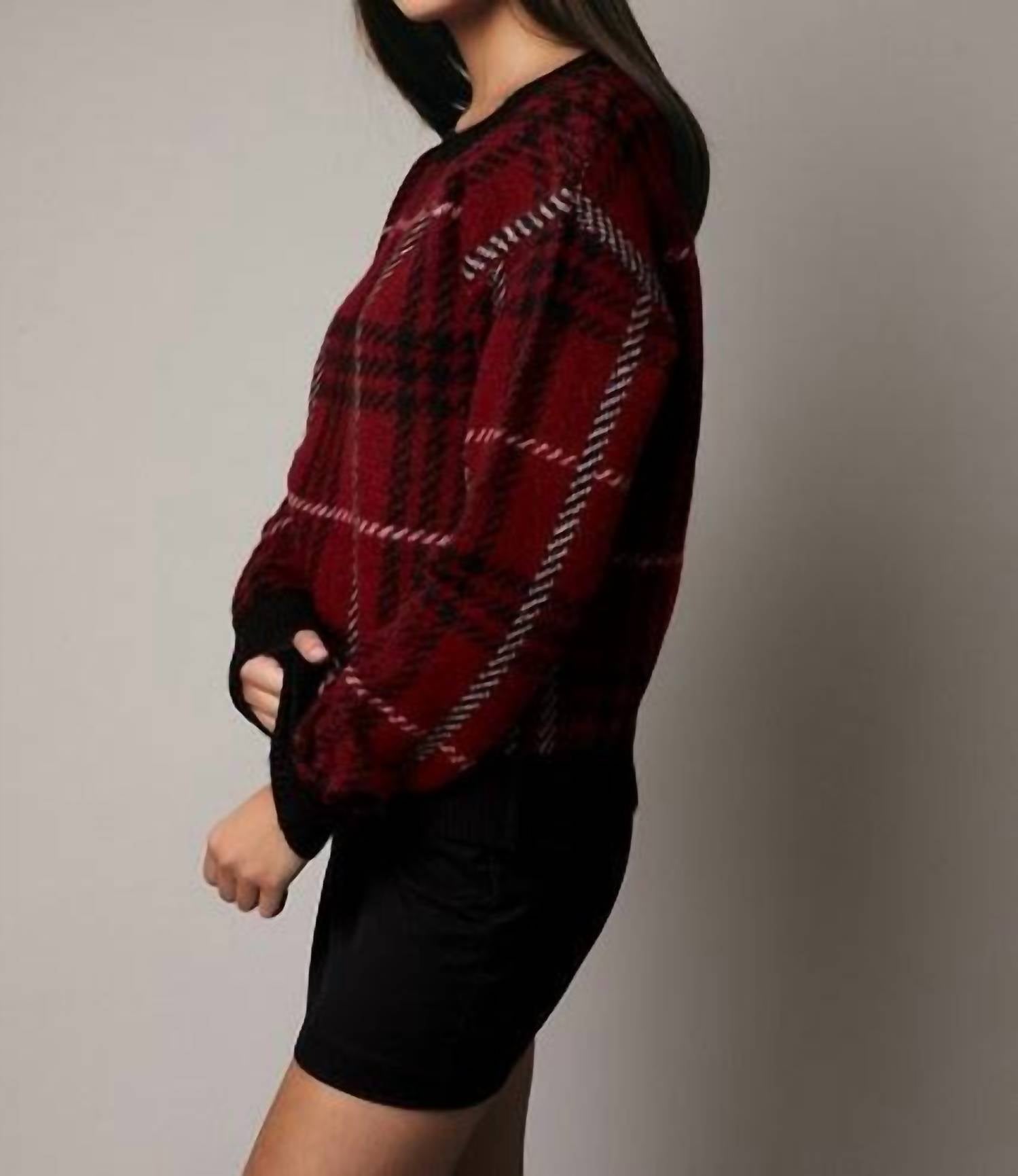 Hem & Thread - AURA PLAID SWEATER