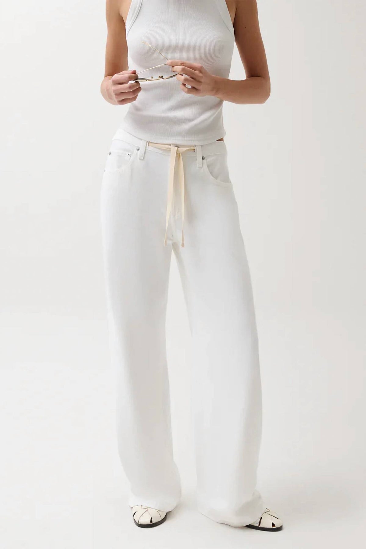 Pistola - Jadyn Mid Rise Drawstring Jean