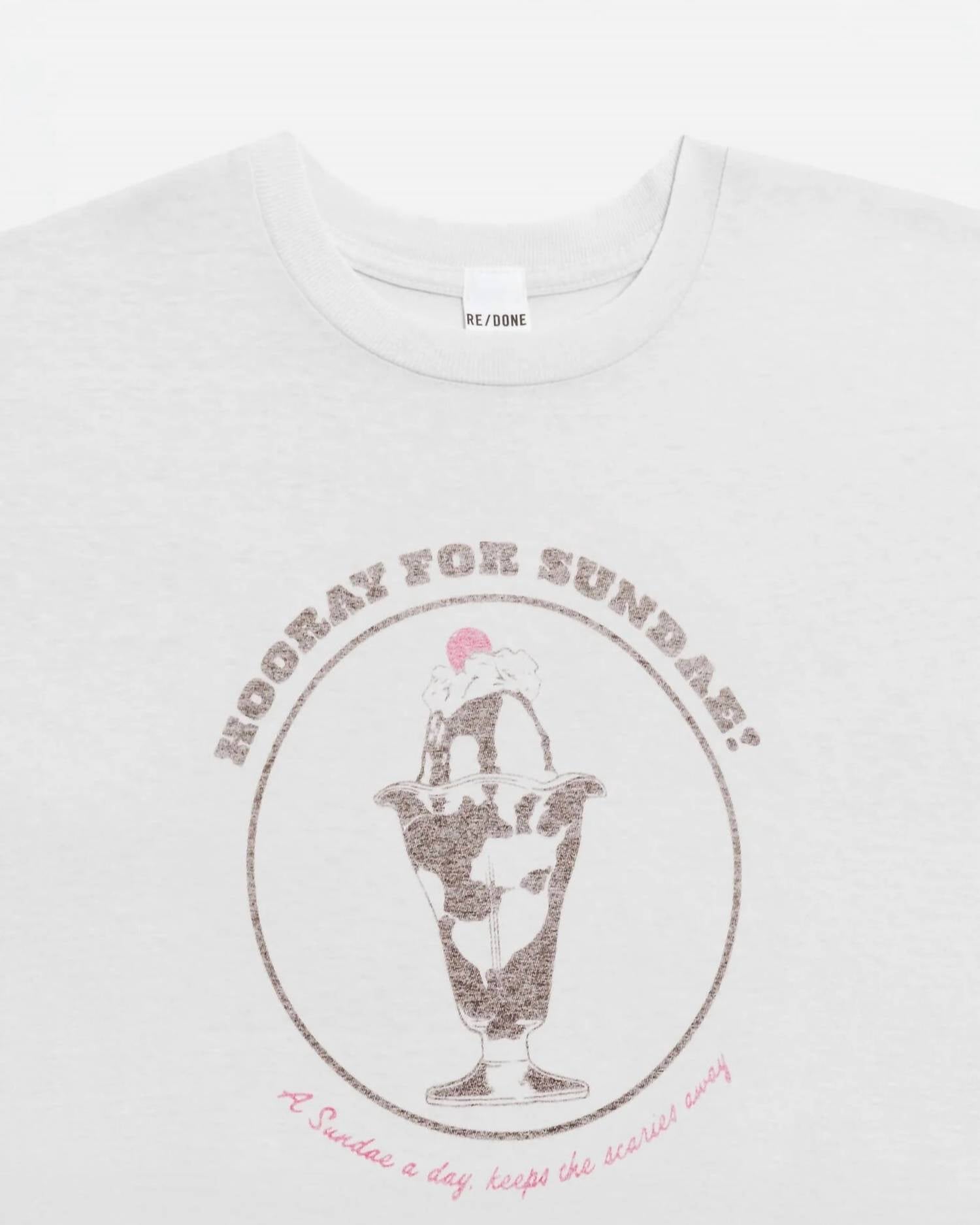 Re/Done - Women's Classic "sundae" Tee