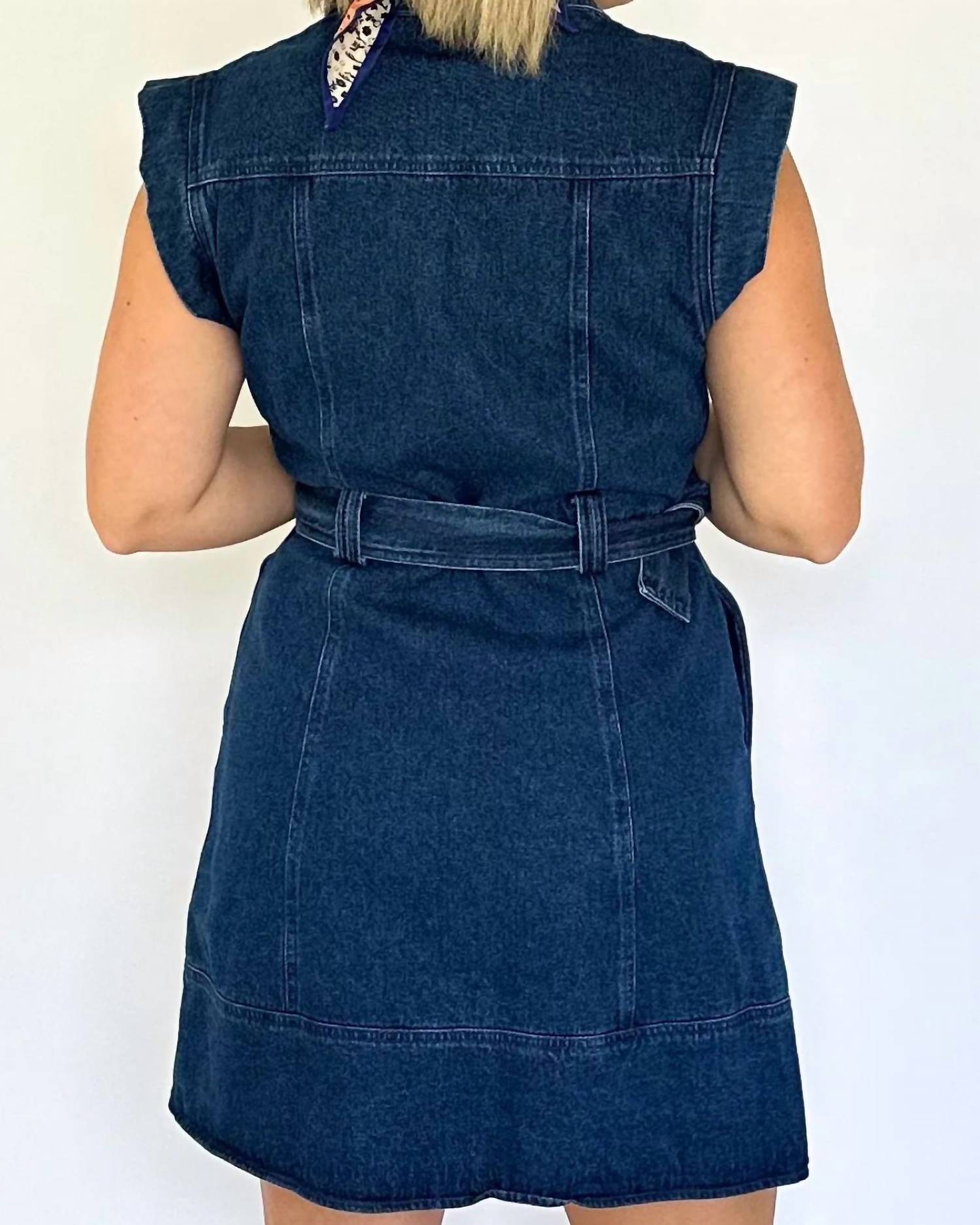 Entro - Mini Denim Dress