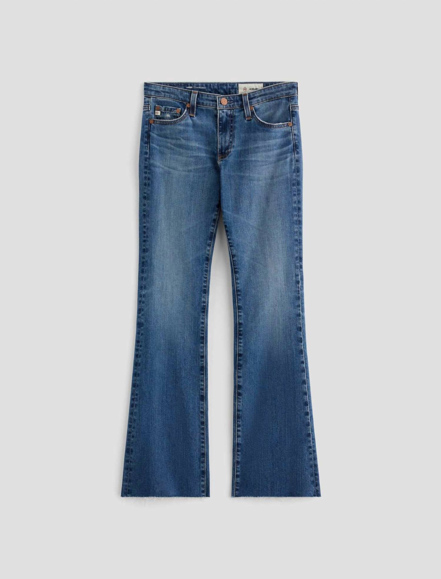 Ag Jeans - Angel Low-rise Boot Denim Jeans