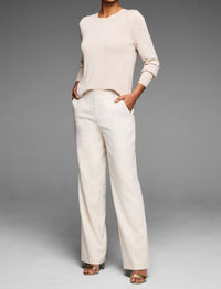 Nic + Zoe Silk Blend Dotty Texture Sweater in sandstone - women's sweater - view 4
