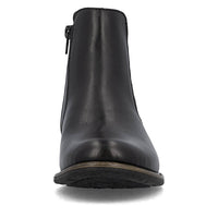 RIEKER Women's Zip Chelsea Boot in black - women's shoe - alternate view