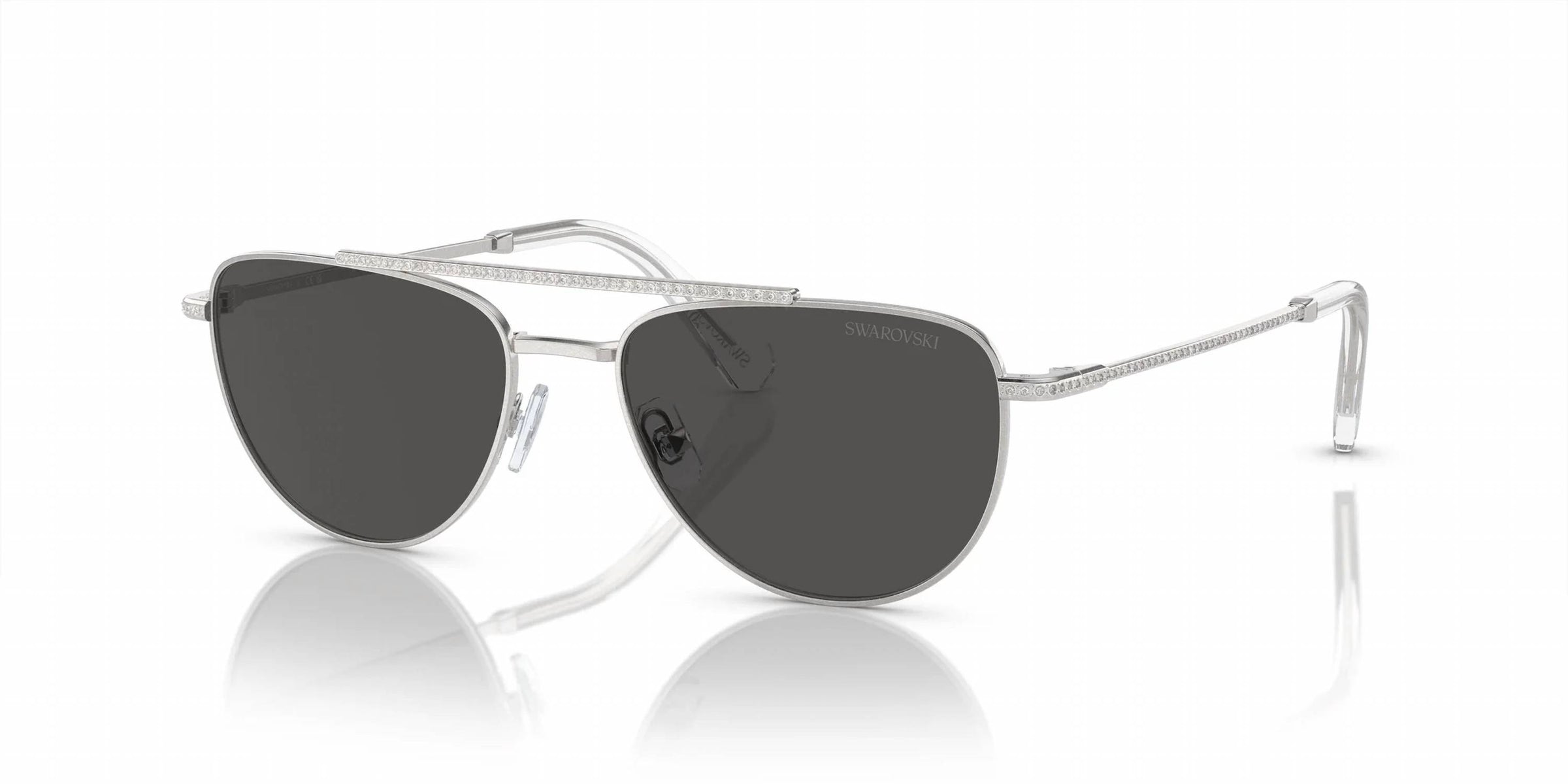 Swarovski - Women's Crystal Embellishments Sunglasses