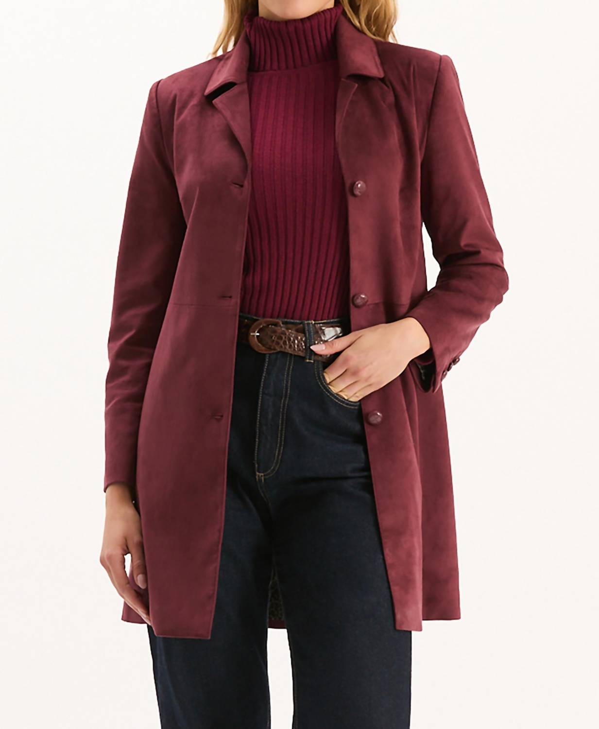 Tyler Boe - Jordan Faux Suede Jacket