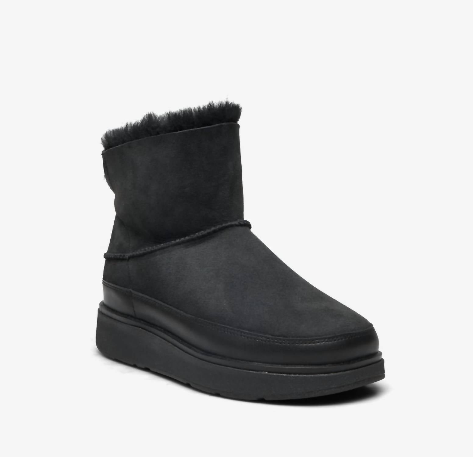 Fitflop - Women's Gen-FF Mini Double-Faced Shearling Boots