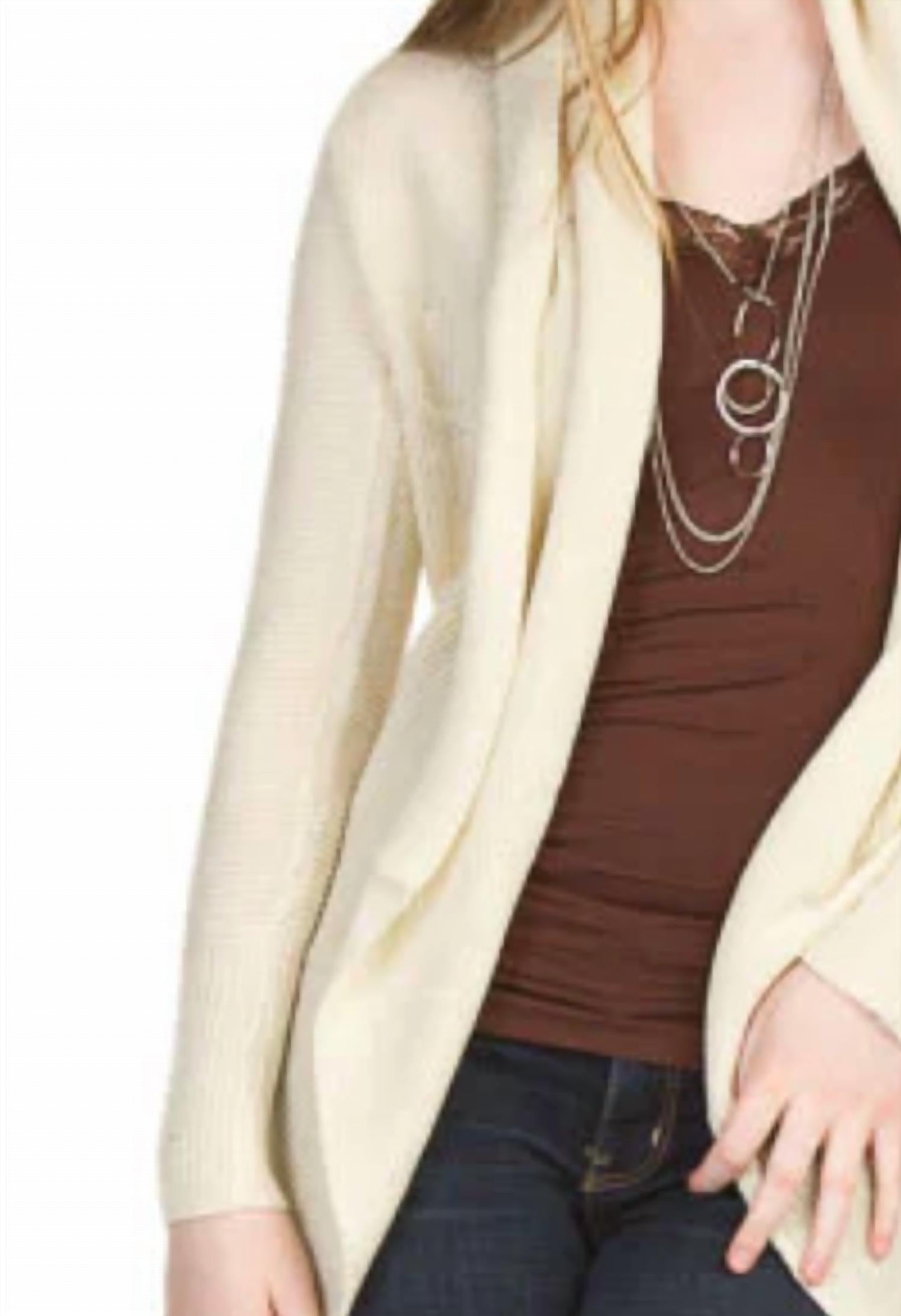 Papillon - Solid Cocoon Cardigan