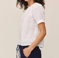 Bella Dahl - Short Sleeve Flowy Pullover Top