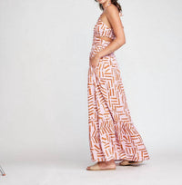 Self Contrast - Isolde Maxi Dress