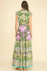 Pinch - Bohemian Pattern Maxi Dress