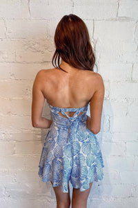 Sky To Moon - Clams Tube Romper