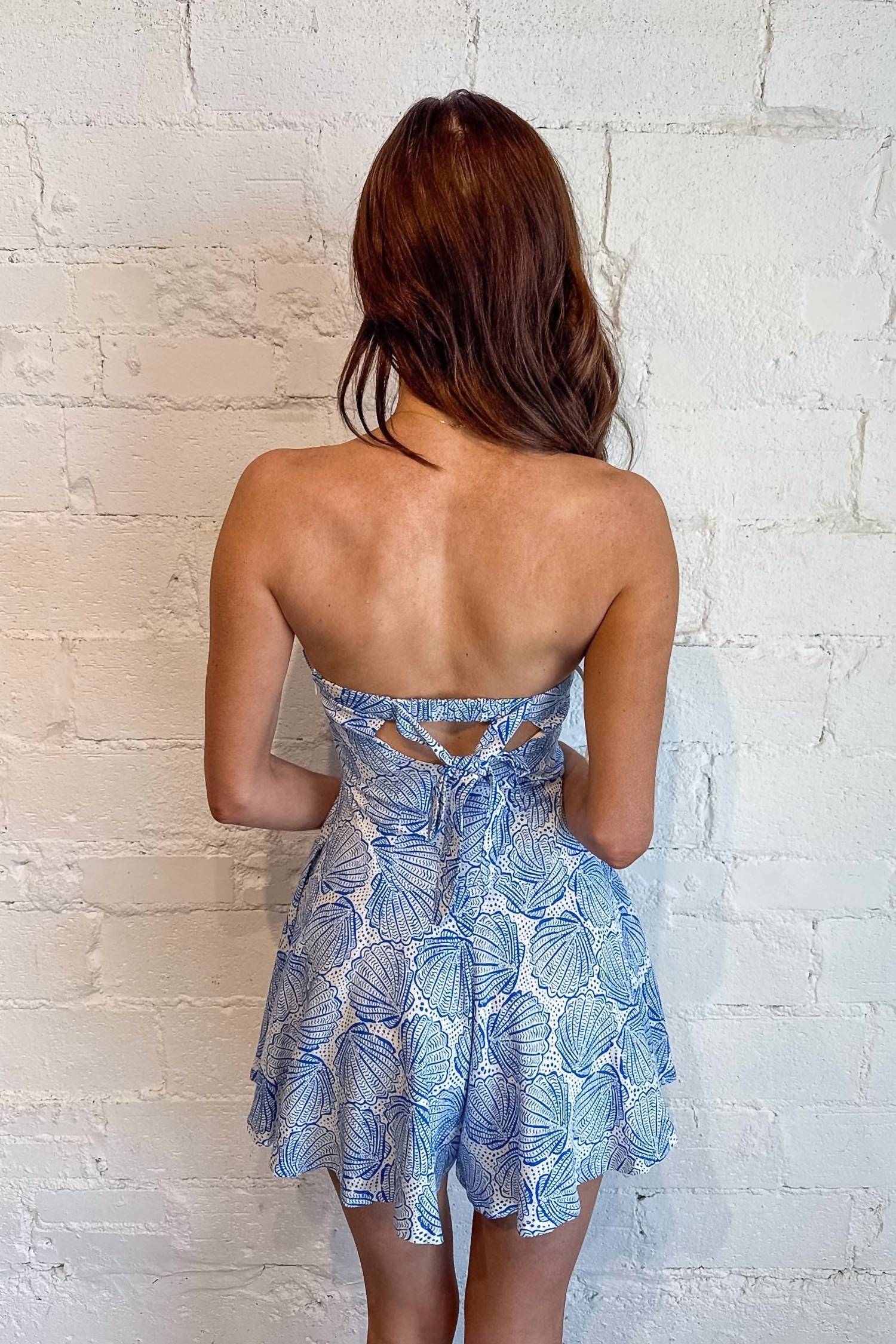 Sky To Moon - Clams Tube Romper