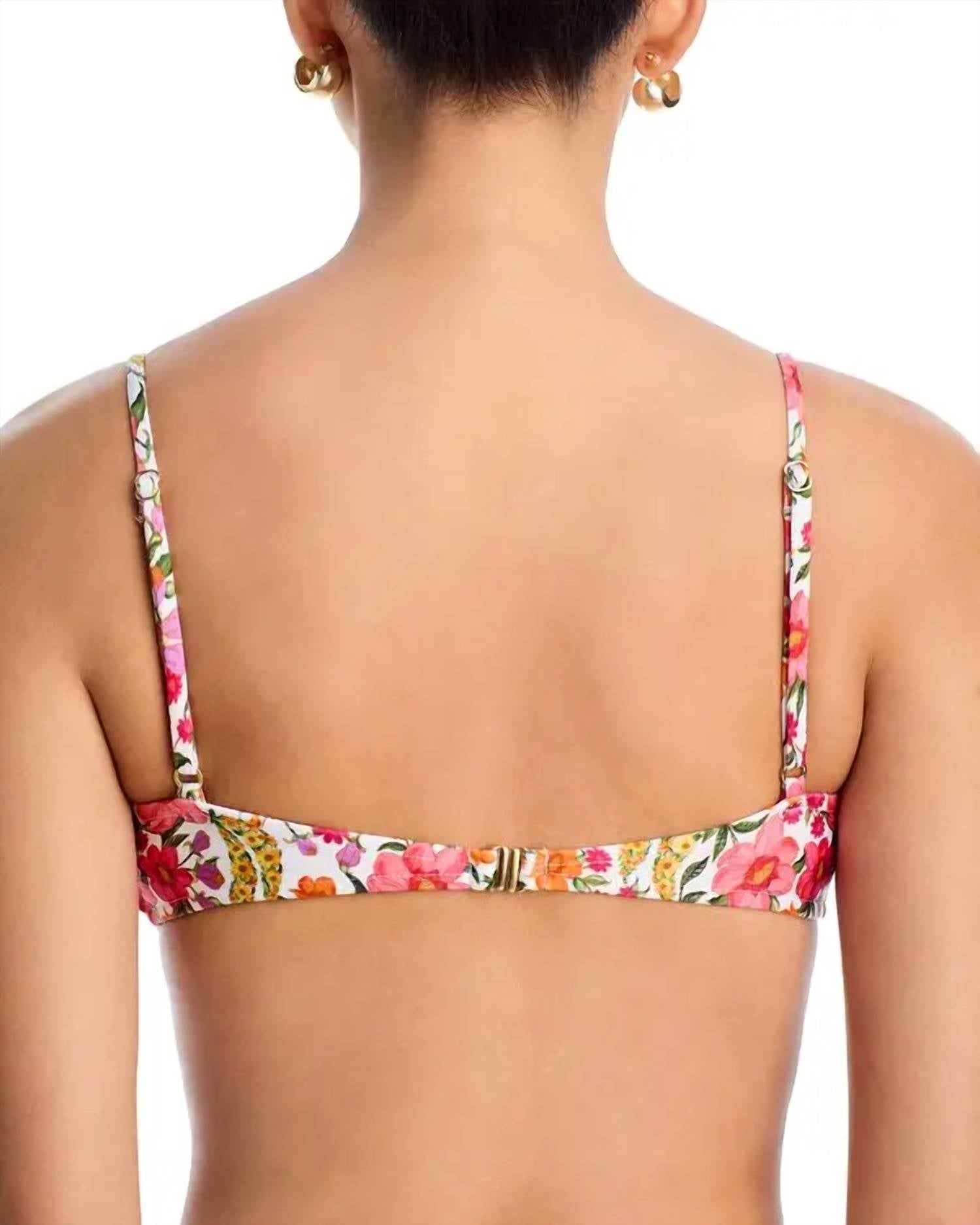 Farm Rio - Banana Flowers Underwire Bikini Top