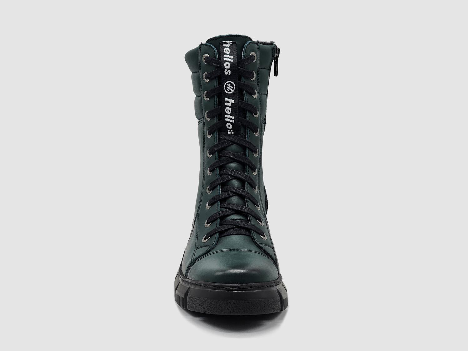 Helios - Women's Medusa Fur-lined Leather Boots