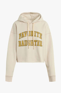 Favorite Daughter - Cropped Collegiate Hoodie