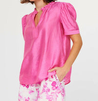 Current Air - Half Sleeve Ruffled Detail Blouse