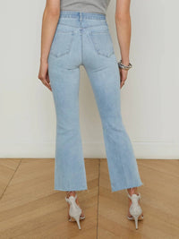 L'Agence - Kendra High Rise Crop Flare Jean