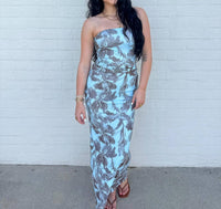 Pretty Garbage - The Cocoa Sky Strapless Maxi Dress