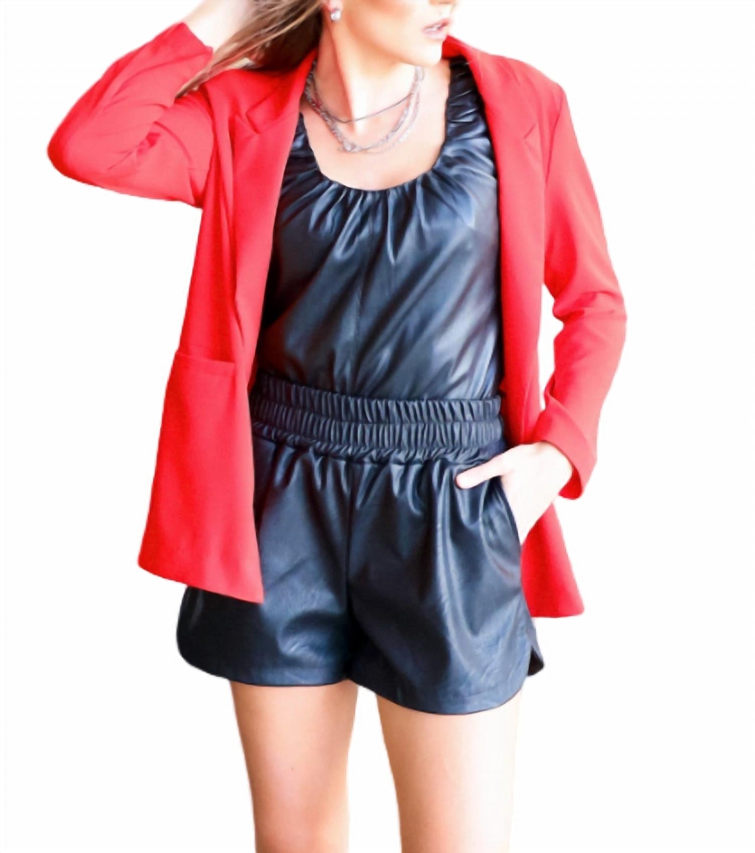 Pretty Follies - Hottie Long Blazer