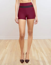 HEROINE SPORT Nova High-support Performance Shorts in plum - women's shorts - view 4