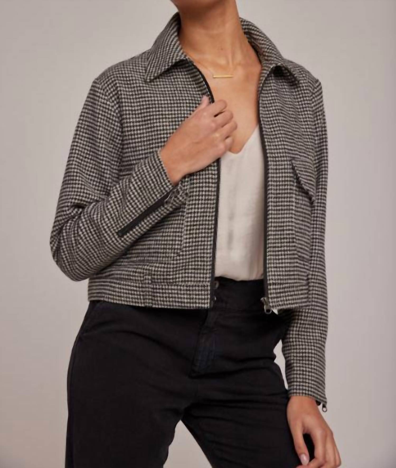 Bella Dahl - Flap Pocket Zip Up Jacket